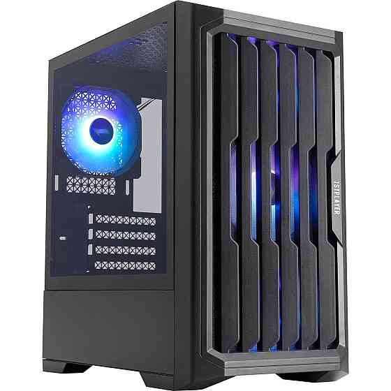 Корпус 1stPlayer H2-BK-4F7 Black без БЖ Харьков