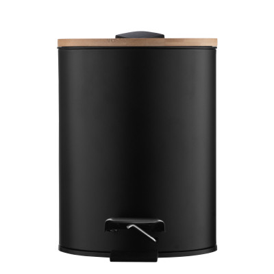 Контейнер для сміття Ardesto Minimalism З педаллю Чорний 3 л (ARHB3601BB) Вінниця - фото 6