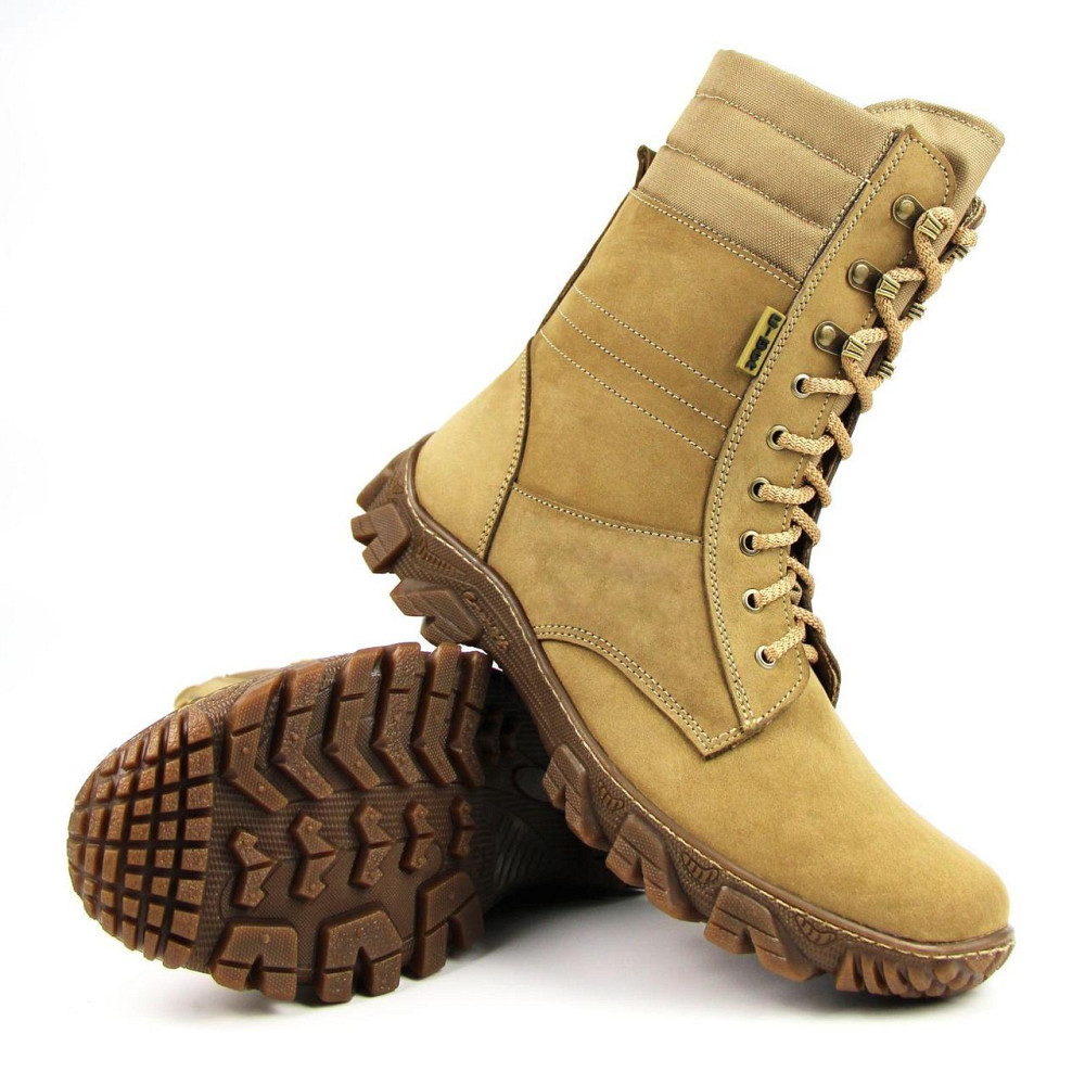 Військові чоловічі демісезонні берці бежеві , тактичні чоловічі шкіряні берці прошиті та проклеєні Львів - фото 7