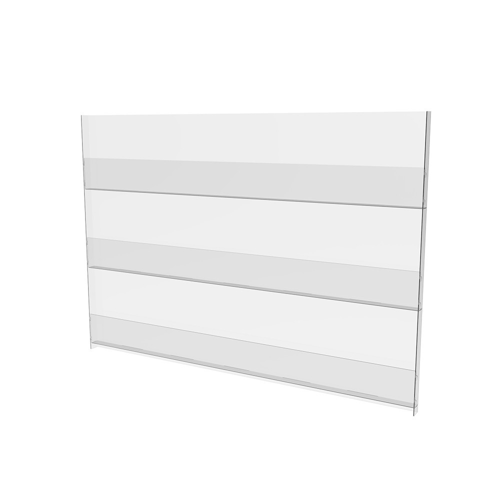 Полиця вітрина EKOSTAR 3-х ярусна 1000х700х30 Київ - фото 1