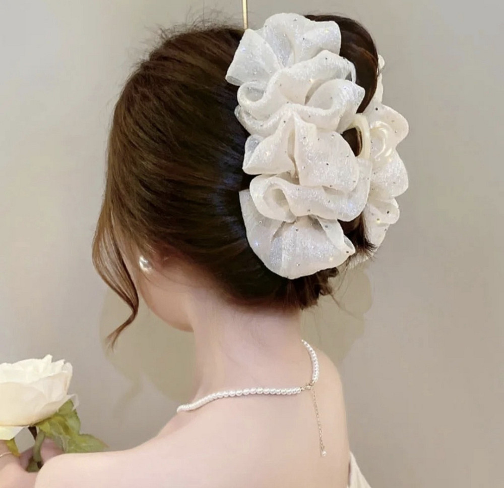 Шпилька крабік "Бант" великий Сміла - фото 1