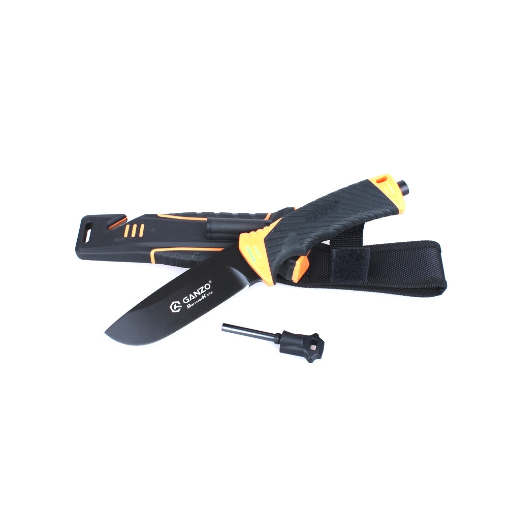 Нож Ganzo G8012 оранжевый (G8012-OR) Киев - изображение 11