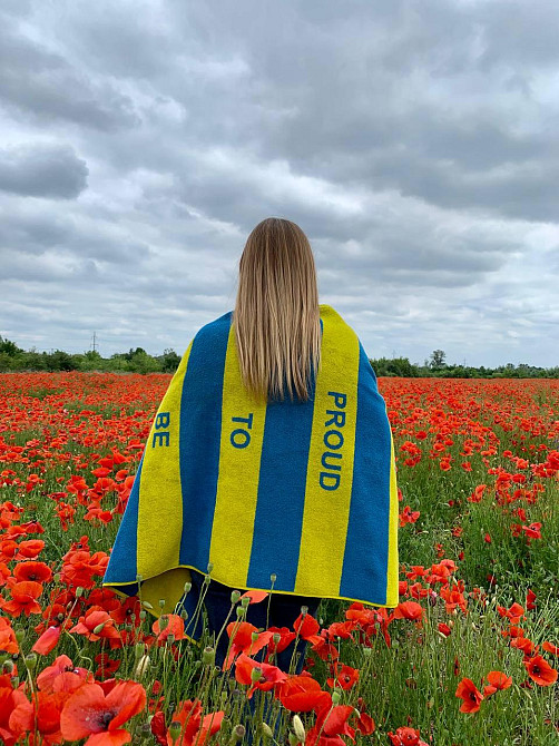 Рушник Ideal Textile з патріотичним дизайном 70х140 см (56860793) Чернівці - фото 6