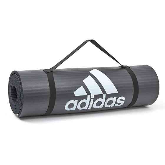 Тренировочный коврик Adidas 10mm ADMT-11015GR серый Киев