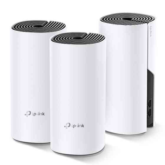 Домашня Mesh Wi-Fi система TP-LINK DECO M4 3PK AC1200 2xGE LAN/WAN MU-MIMO (DECO-M4-3-PACK) Киев