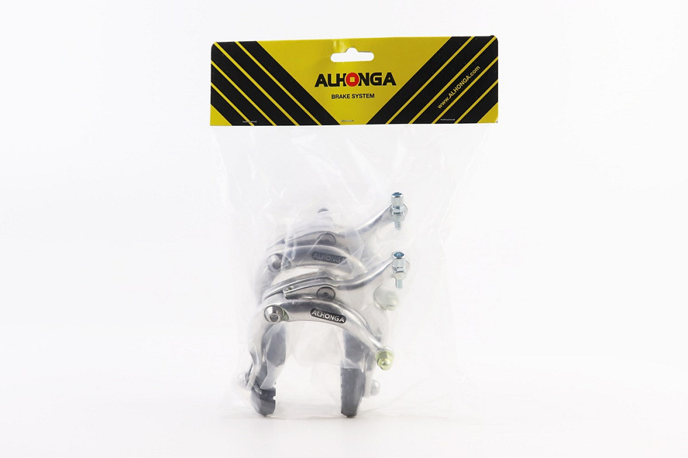 Гальмо ROAD V-brake кліщового типу, переднє+заднє, хід колодки 67-79мм, алюмінієве, HJ-1201AD Київ - фото 3