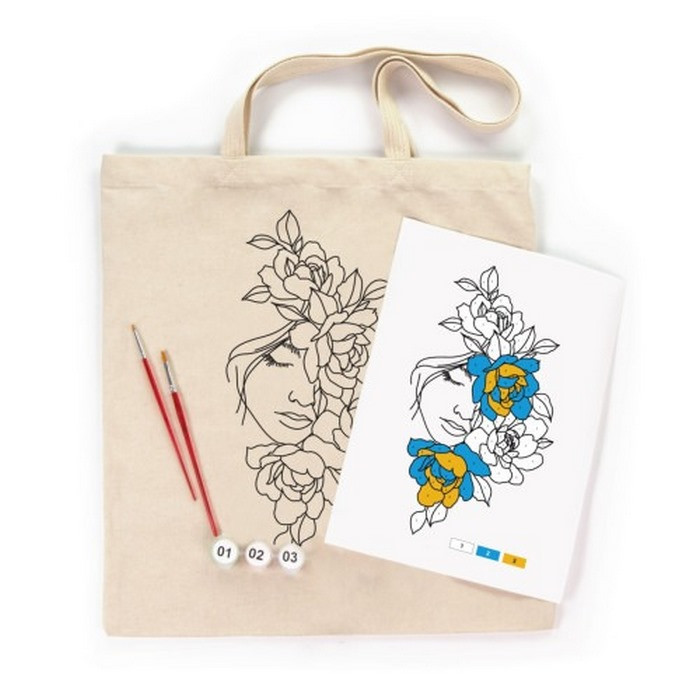 Набор для творчества экосумка-раскраска 