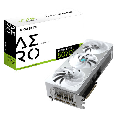 Відеокарта GIGABYTE GeForce RTX5070 Ti 16GB AERO OC (GV-N507TAERO OC-16GD) Вінниця - фото 3