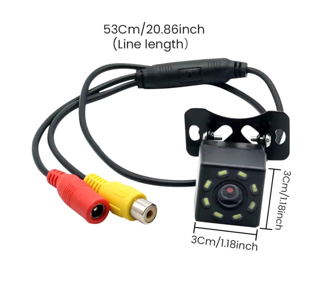 Универсальная камера заднего вида для автомобиля черный Киев - изображение 2