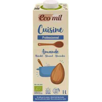 Сливки Ecomil Органические растительные из миндаля для приготовления 1000 мл. (192437) Винница