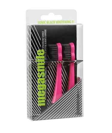 Насадки для звуковой электрощетки Black Whitening II Shocking Pink (розовые) Megasmile 2 шт Винница