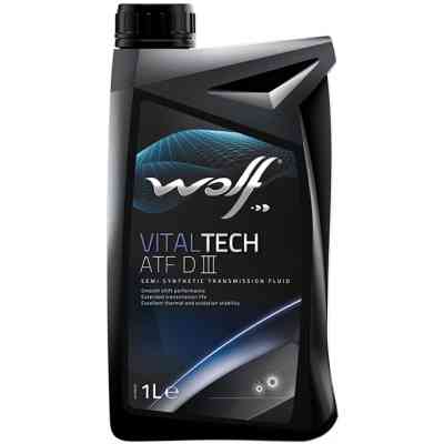 Трансмиссионное масло Wolf VITALTECH ATF DIII 1л (8305306) Винница