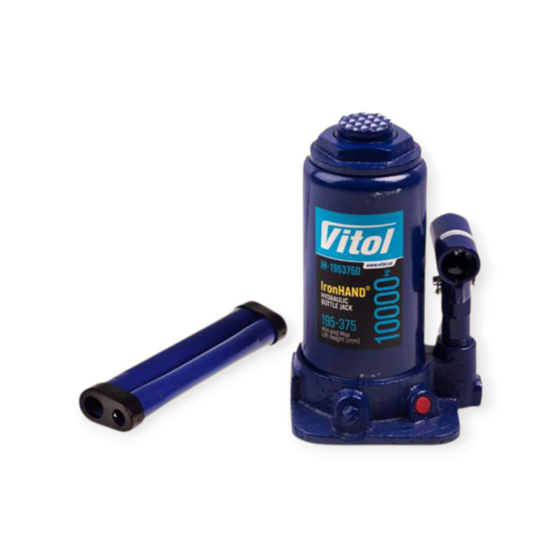 Домкрат гідравлічний 10 т, 195-375 мм (коробка) Iron Hand Мукачево - фото 5