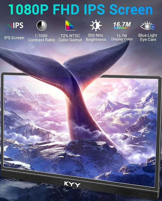 Портативный монитор KYY K3 15.6