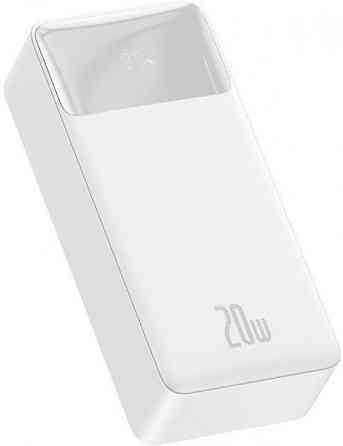 Зовнішній зарядний пристрій Baseus Bidow Digital Display 30 000mAh 20W PPDML-N01 Білий Вінниця