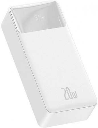 Зовнішній зарядний пристрій Baseus Bidow Digital Display 30 000mAh 20W PPDML-N01 Білий Вінниця - фото 1