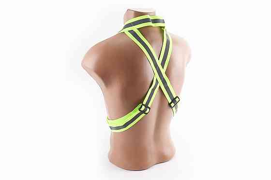 Жилет безпеки світловідбиваючий салатовий Київ