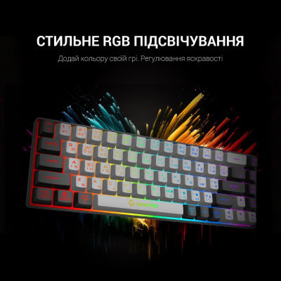 Клавіатура GamePro GK935 Wireless LED Black (GK935) Вінниця - фото 4
