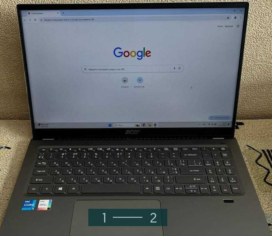 Ноутбук ACER Swift 3 SF316 -51-50Вт. 16.1диагональ. Киев - изображение 1