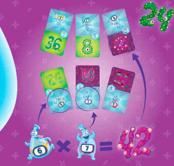 Настільна гра Монстромножки. Таблиця множення граючи 119325 укр. мовою Вінниця