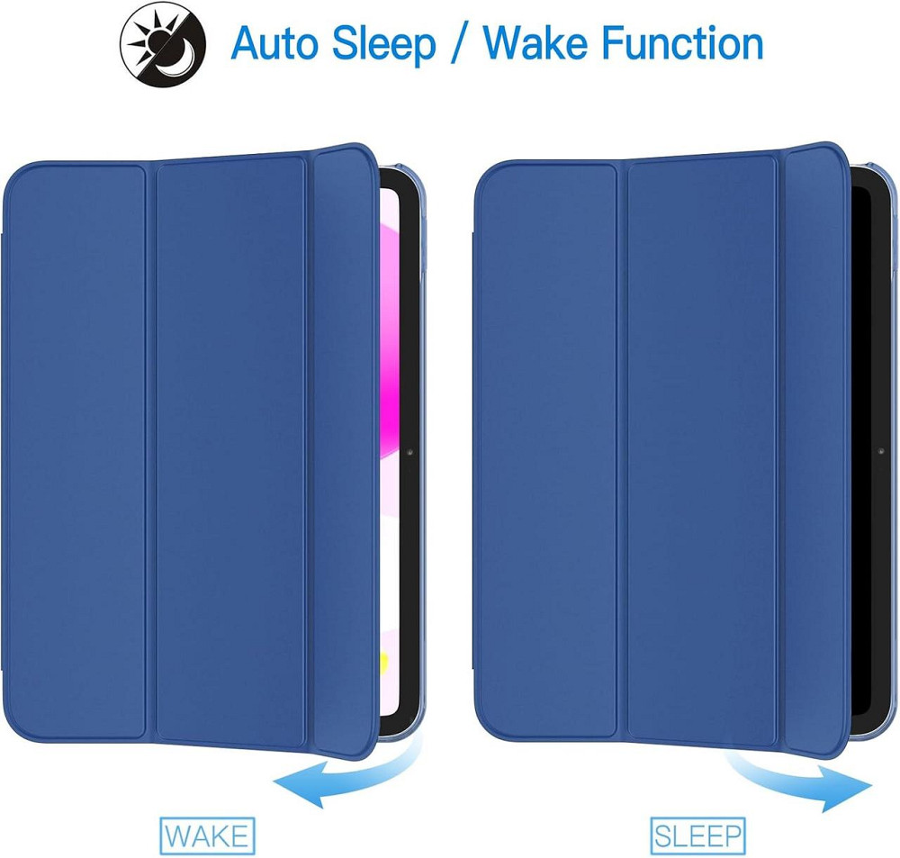 Защитный чехол-книжка ProCase для iPad (A16) 11-го/10-го поколения (2025/2022) A3354 / A3355 / A2696 / A2757 / A2777 Днепр - изображение 3