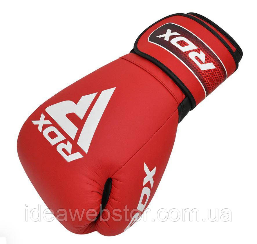 Перчатки для бокса RDX A5 Apex Red тренировочные для спарринга 14 ун. Киев - изображение 9