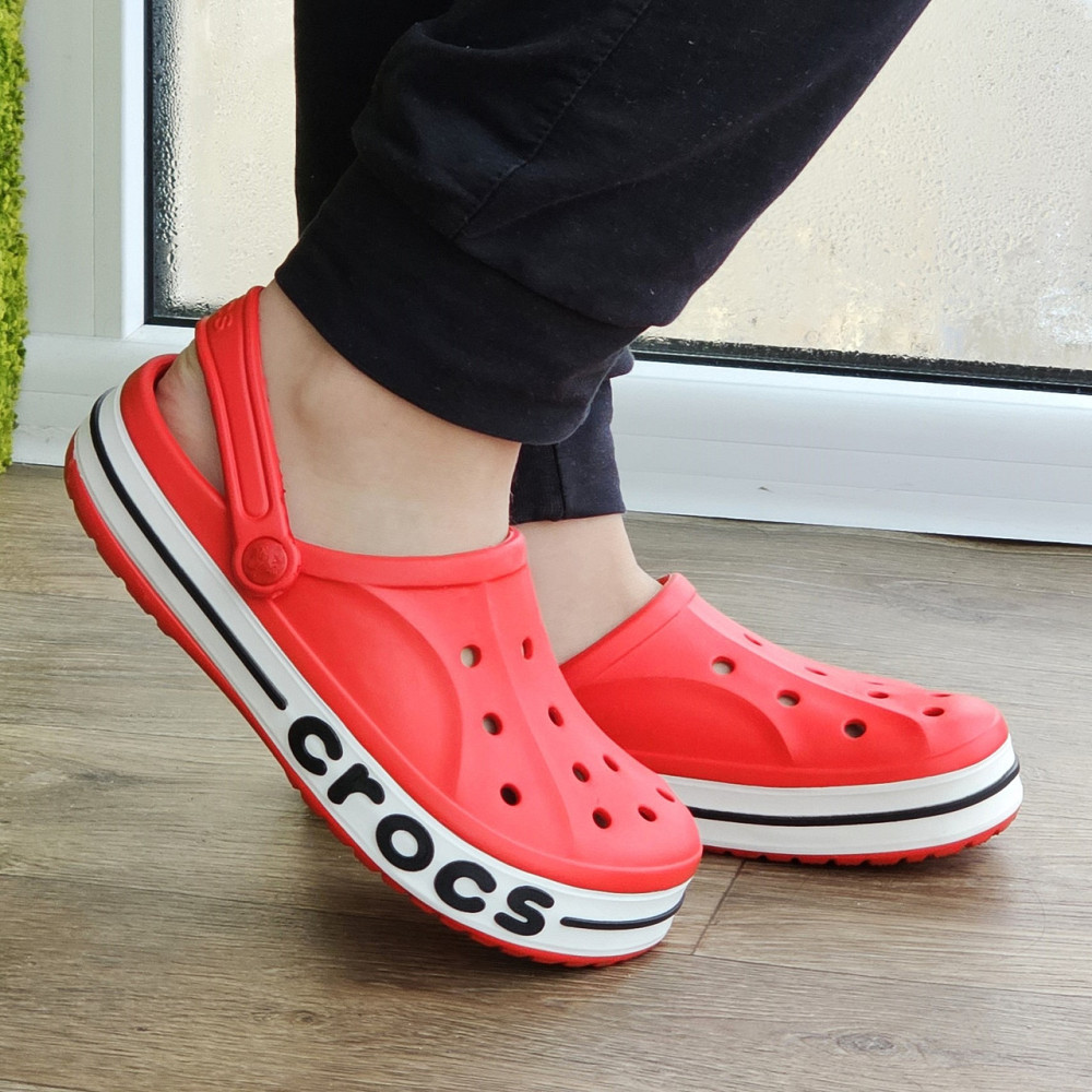 Жіночі Крокси Червоні капці CROCS Шльопанці (розміри: 34,35,36,38) Дніпро - фото 6