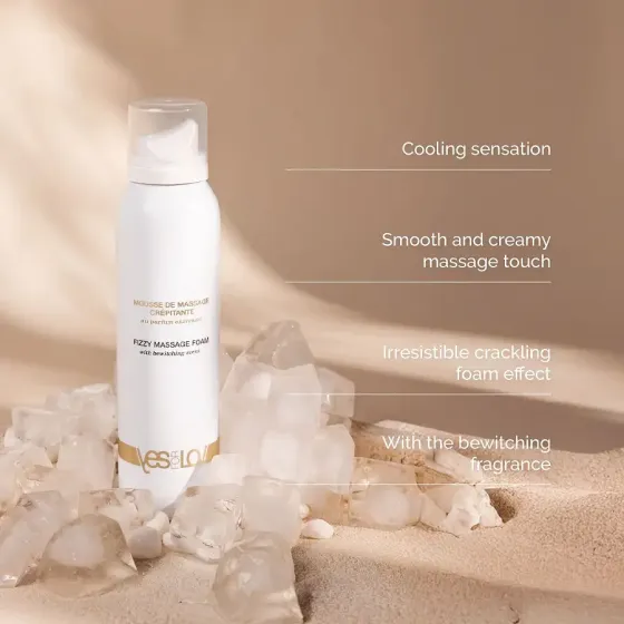 Масажна піна YESforLOV FIZZY MASSAGE FOAM with bewitching scent 150 мл Львів
