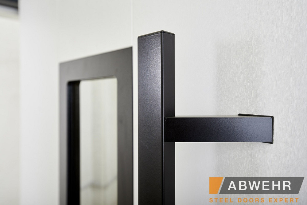 Двері вуличні, модель REVOLUTION (LP-6) ТЕРМОРОЗРИВ + склопакет Київ - фото 7