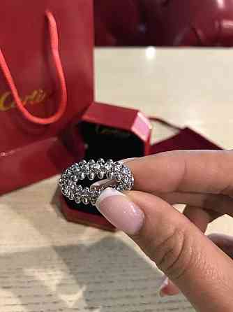 Cartier кільце з зубчиками в трьох кольорах Одеса