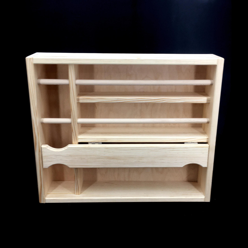 Настенная винная полка 