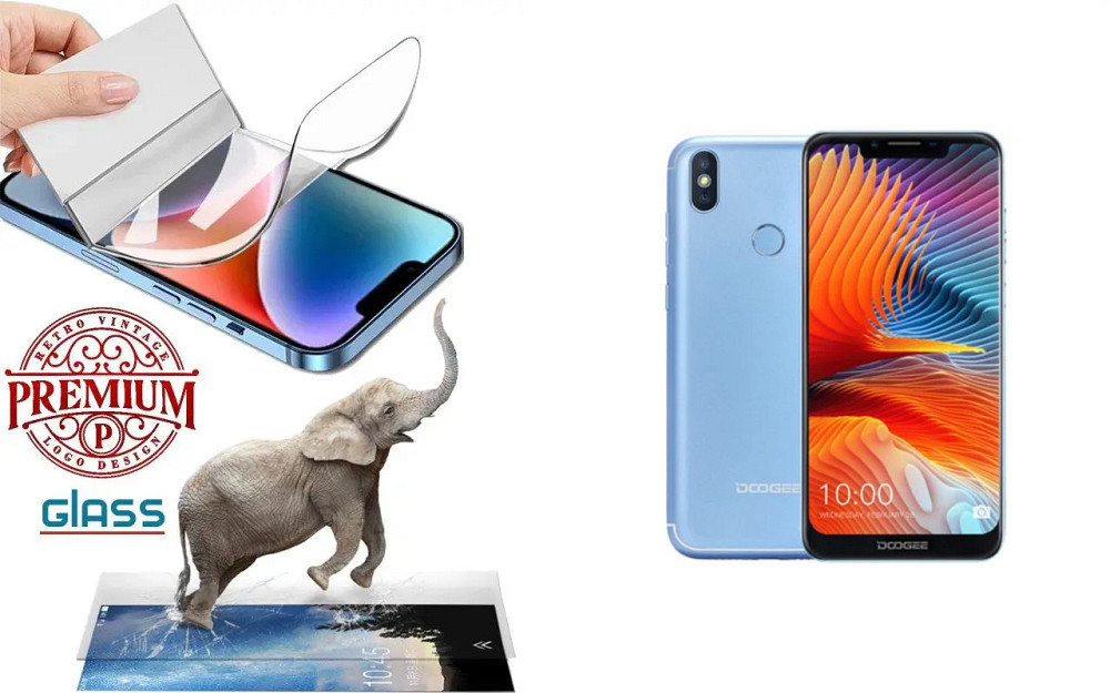 Поліуретанова плівка DOOGEE BL5500 Lite, Premium, товщина 0,2 мм Київ - фото 1