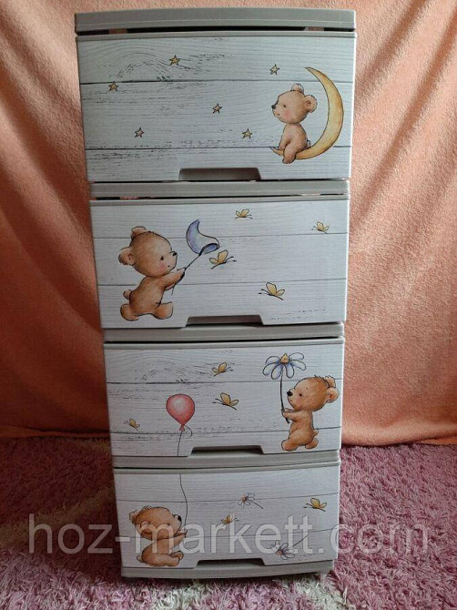 Комод пластиковый 