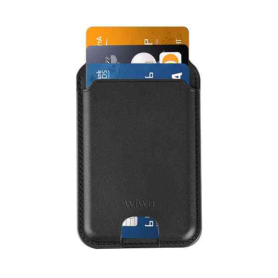 Картхолдер WIWU Mag Wallet Pro MW-003 Kevlar Black Одеса