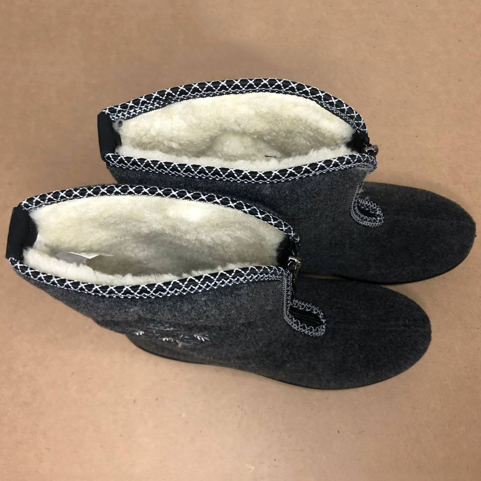 Утепленные валенки женские, Угги женские, Суконные зимние бурки бурки на липучках IJ-20 Львов - изображение 11
