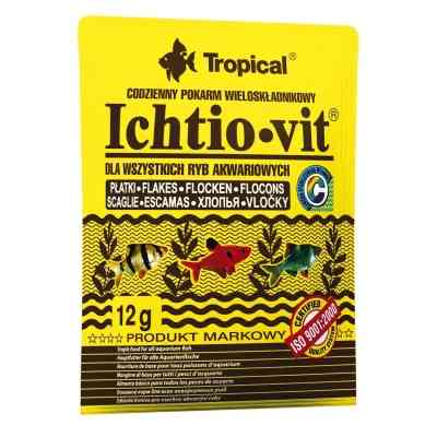 Корм для рыб Tropical Ichtio-vit в хлопьях 60 мл (5900469744017) Винница