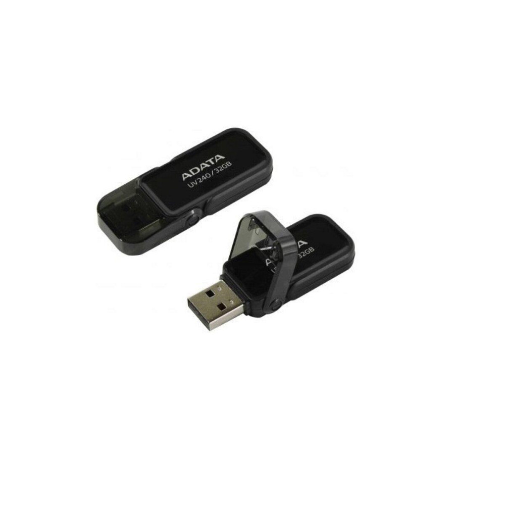 Флешка A-DATA USB накопичувач 2.0 AUV 240 32Gb, колір чорний AUV240-32G-RBK Одеса - фото 2