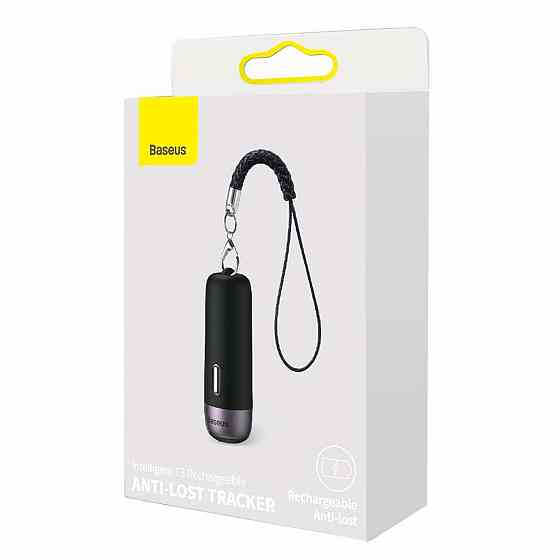 Трекер Baseus Intelligent T3 Rechargeable Anti-lost Tracke Black Київ