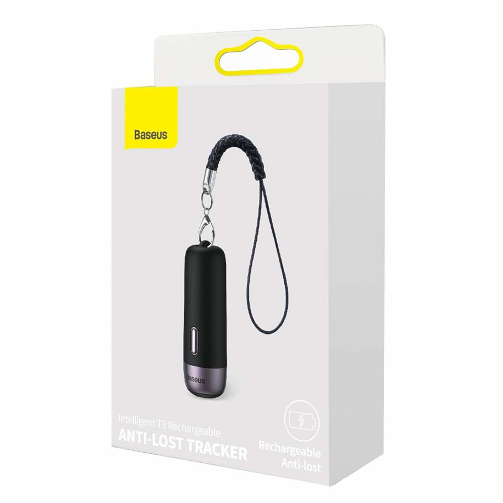 Трекер Baseus Intelligent T3 Rechargeable Anti-lost Tracke Black Київ - фото 3
