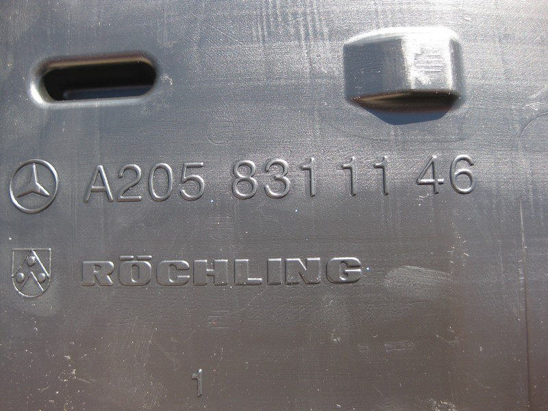 Mercedes-Benz  A2058311146 Повітропровід вентиляції під переднім сидінням C-Class W205 E-Class W213 C238 GLC C253 CLS C257 Одесса - изображение 3