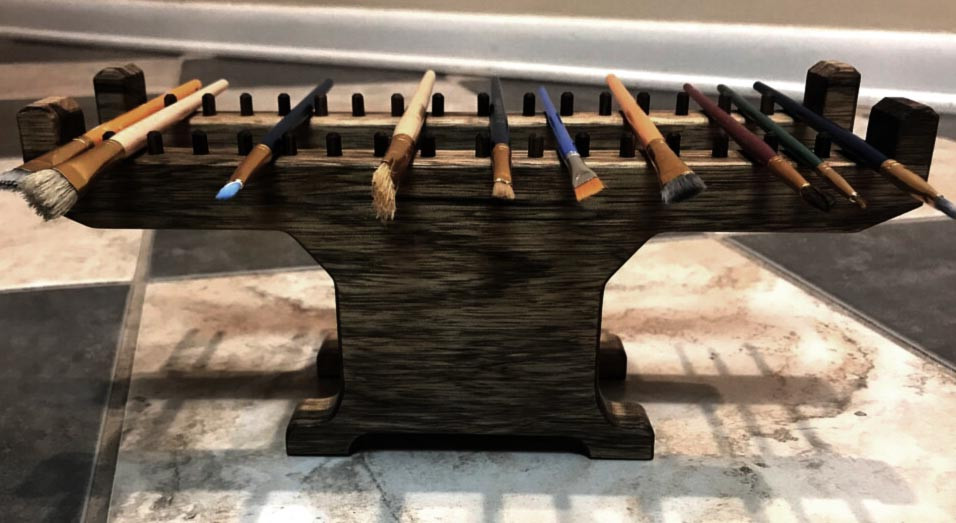 Органайзер для пензлів "Герінда" мокко Миколаїв - фото 1