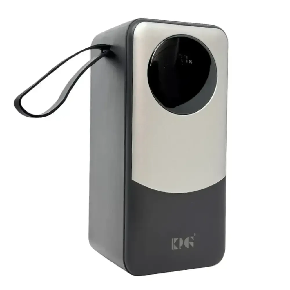 Внешний аккумулятор Power Bank KP KPG-402X 40000 мАч 22.5Вт, QC 3.0, 4 USB, 2 Type-C, дисплей Одесса - изображение 2
