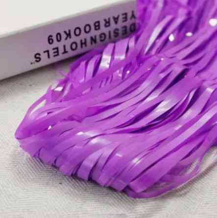 Дождик для фотозоны праздничный 2 м на 1 м сиреневый Киев