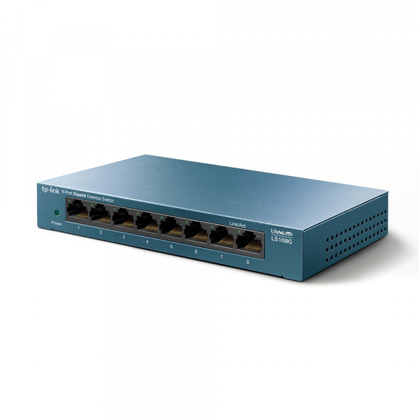Комутатор TP-Link LiteWave LS108G 8xGE некерований метал. корпус (LS108G) Киев - изображение 2