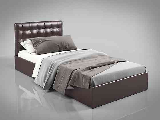 Кровать SunriseDesign с подъемным механизмом каркас металл 90x200 коричневый Киев