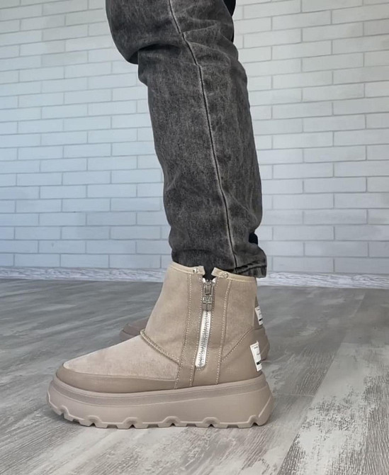 Marko Угги жіночі DE MARKO У-3 бежеві (зима, замша натуральна) (4849) 39 Коломия - фото 1