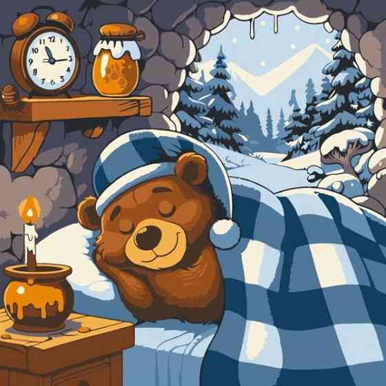 Картина по номерам ArtCraft Медвежой отдых 30х30 см (15126-AC) Харьков