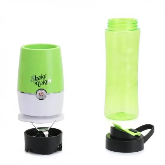 Мини-блендер для коктейлей и смузы Shake'n Take Шейкер-блендер с бутылкой для взбивания коктейлей Коломыя - изображение 3