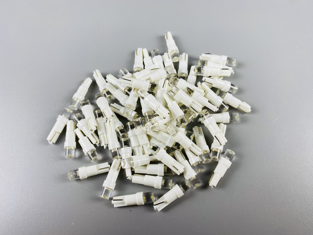 Лампа LED робоче світло 12V цоколь T5 для внутрішнього освітлення авто, лампа на панель приладів Мукачево - фото 6