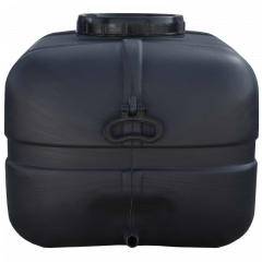 Емкость 100 л прямоугольная пластиковая черная  бак для технической воды и капельного полива Днепр